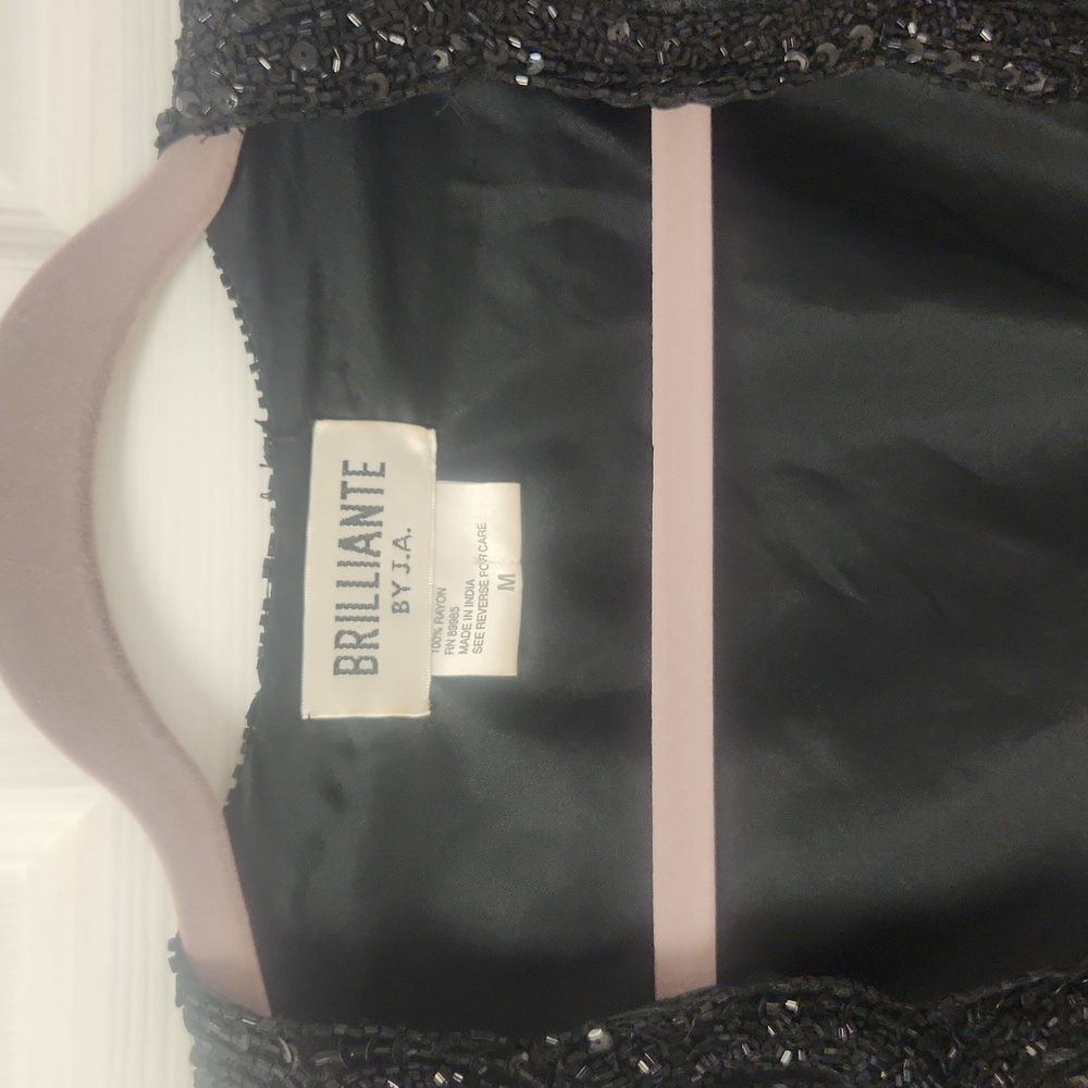 Vintage Sequin cropped dress jacket - Picture 2 of 6
